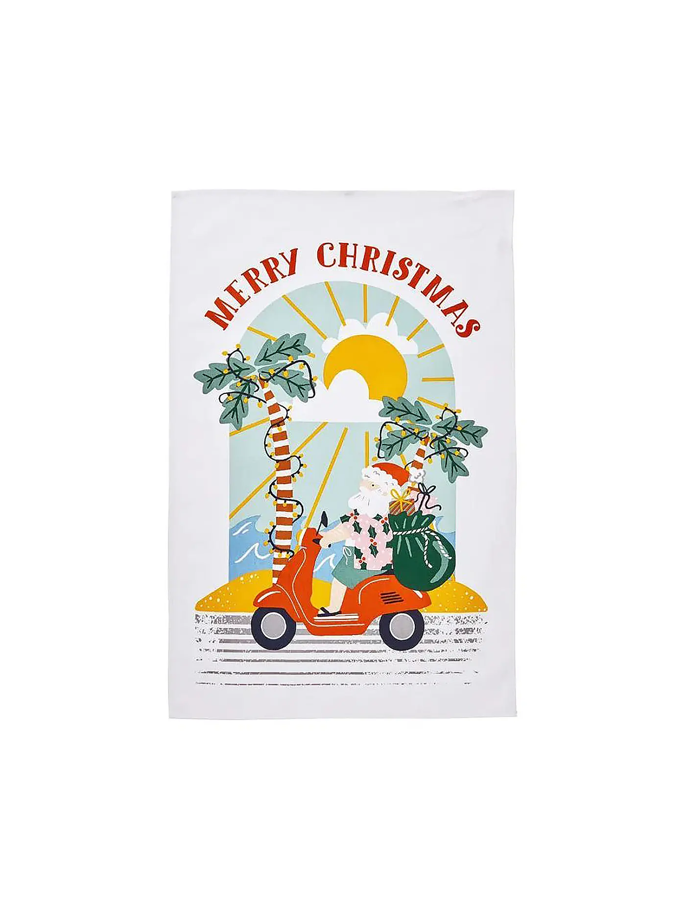 ULSTER WEAVERS | Geschirrtuch Merry Mutts 48x74cm | mint